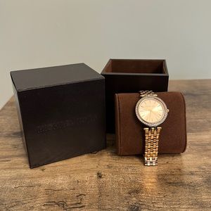 Michale Kors Rose Gold Watch